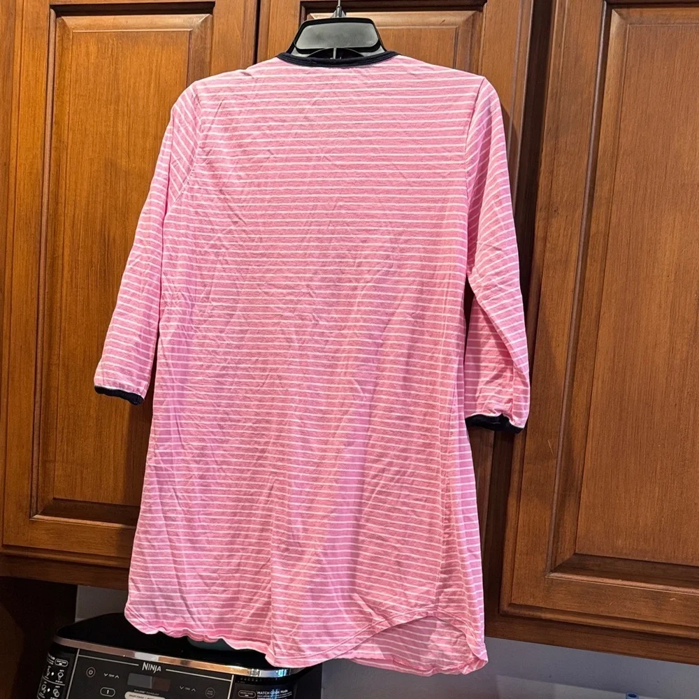 American Living Pink Striped Kids Nightgown